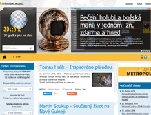 Tablet Screenshot of galerie.3dscena.cz